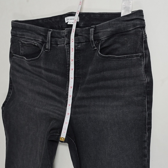 Good American Good Flare Jeans, Black - Picture 6 of 12